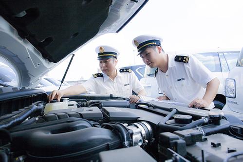 車(chē)輛暫時(shí)進(jìn)出口進(jìn)口前的工作是怎么做的？
